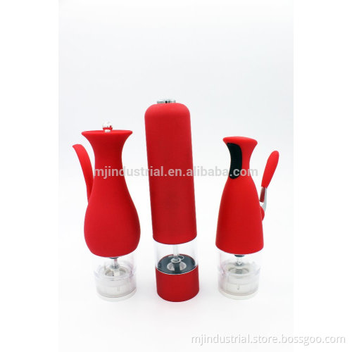 One-hand Electric/Manual Pepper & Salt Mill